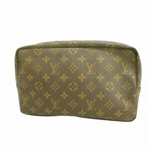 LOUIS VUITTON Brown Monogram Pouch